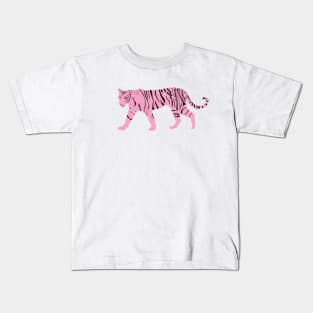 Pink Tiger Kids T-Shirt